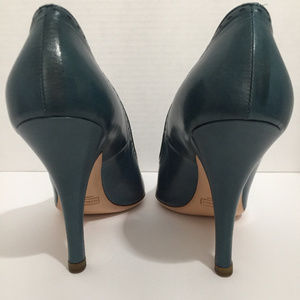 PART II:  Marc Jacobs Teal Leather Heals, Euro 39